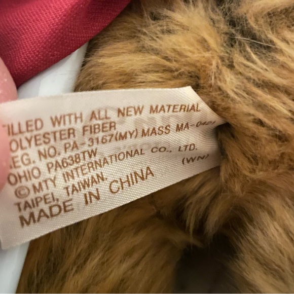 Vintage Dan Dee Collector’s Choice Holiday Bear Red.  16.5” Tall on Stand. - Picture 12 of 12